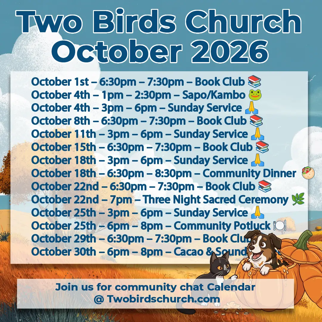 October at Two Birds 🍂