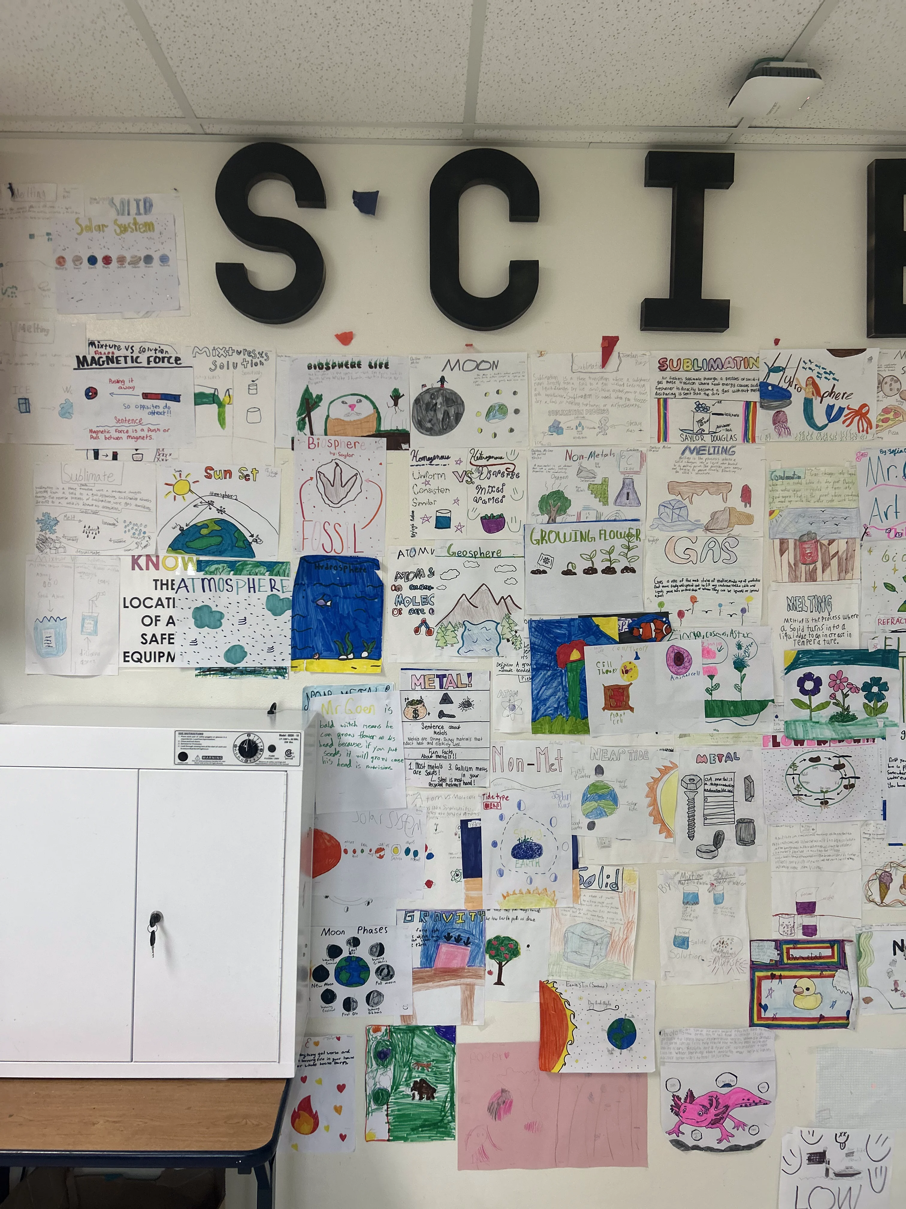 Science Art Wall