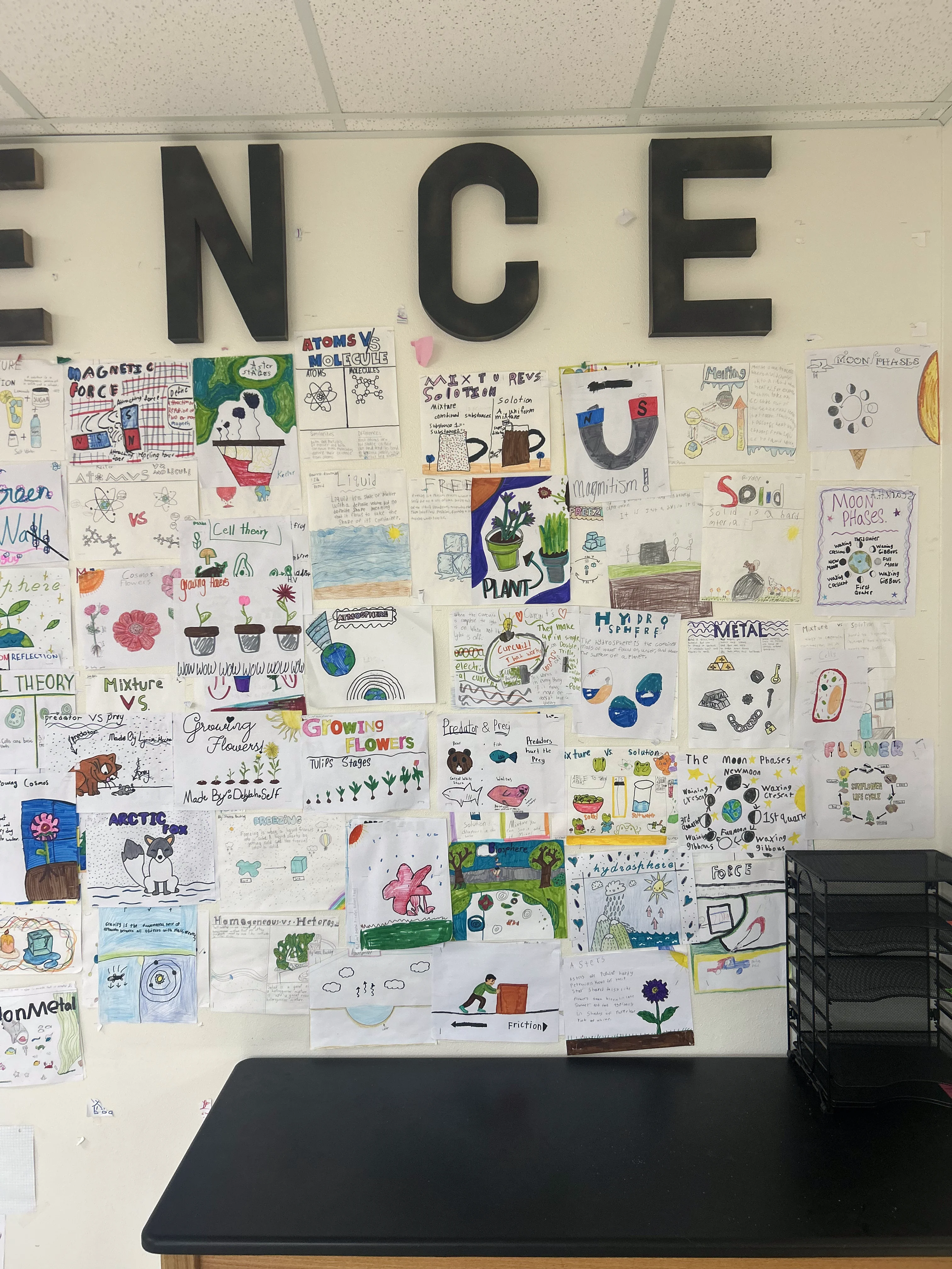 Science Art Wall