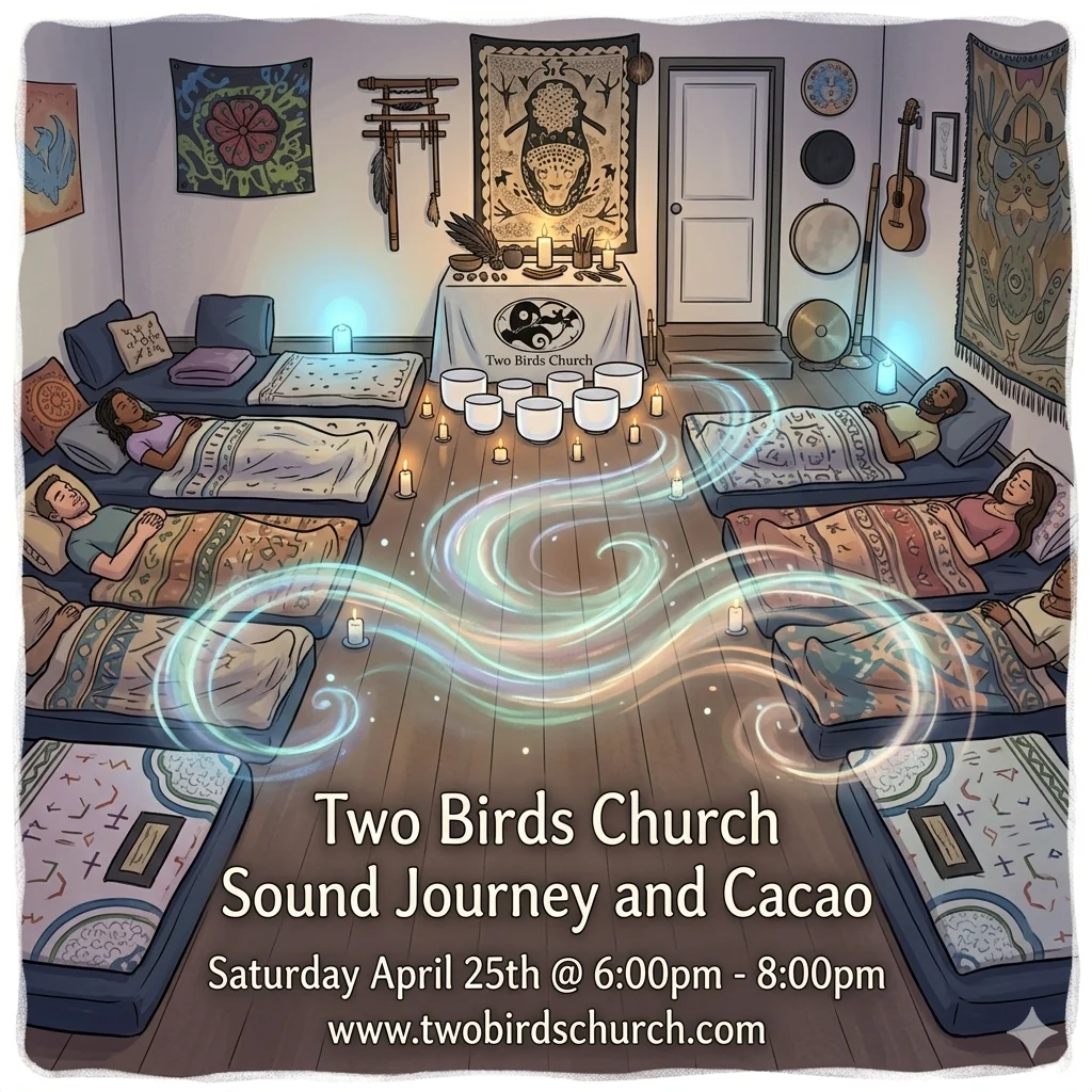 Sound Journey & Cacao 🌌 Saturday, April 25th · 6–8pm · Anna TX